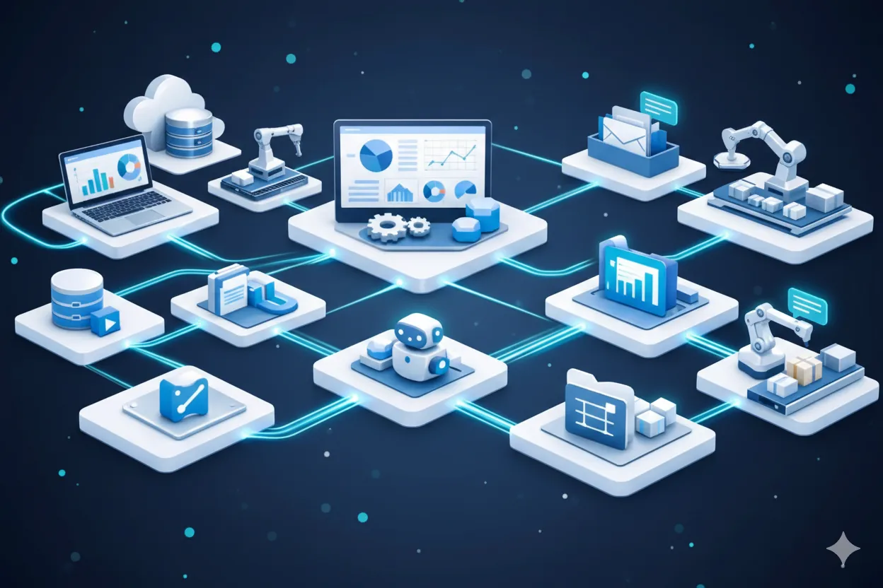 KSOM Workflow AI AI-driven workflow automation that connects systems, reduces manual work, and improves business efficiency end to end.